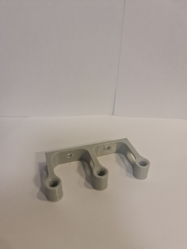 [F120012] SKURJUERN OPPHENG 6mm for 3 stk Grå