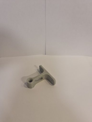 [F120013] SKURJUERN OPPHENG for 1 stk, 6mm Grå