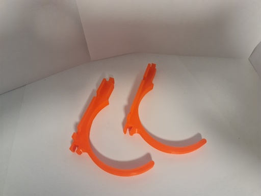 [F120036] UTBYGGBART UNIVERSALT OPPHENG FOR BOKSER,  Orange PETG