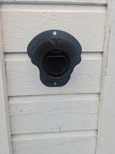 [F120037] OPPHENG FOR TESLA LADER, Sort PETG